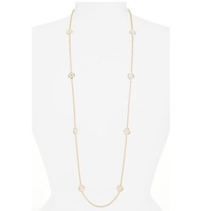 Kendra Scott Terrill Long Logo Station Necklace